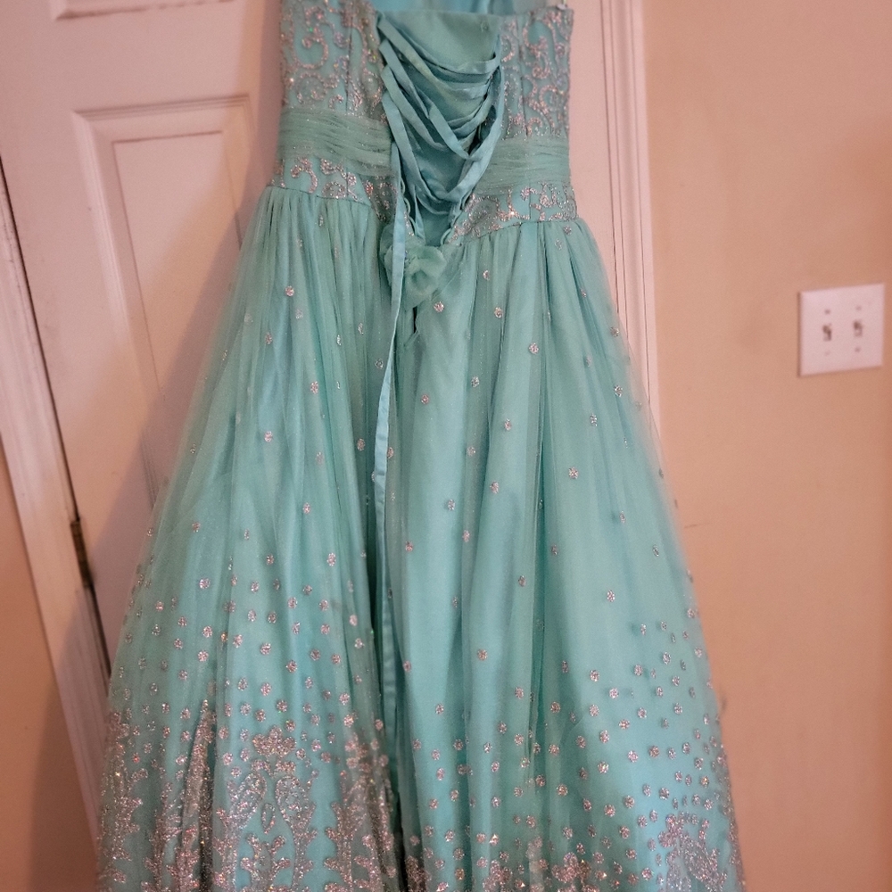 Girls pageant dress